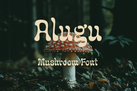 Alugu: A Playful Display Font for Trendy Branding