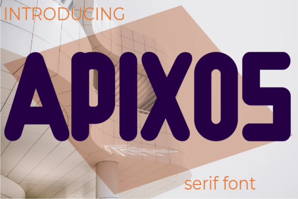 Apixos: A Bold Display Font for Modern Web Design