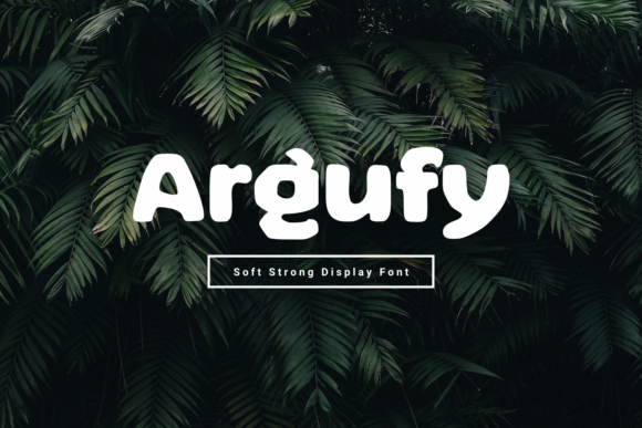 Argufy: A Vintage Display Font for Handmade Creations