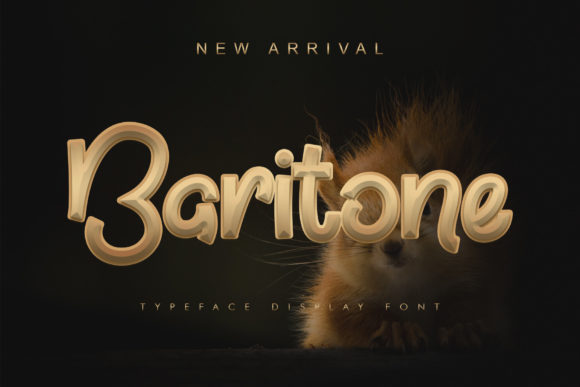 Baritone: A Modern Display Font for Web Design Projects