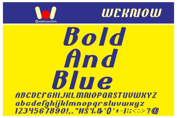 Bold and Blue for Editorial Design