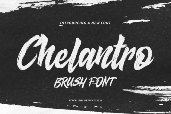 Chelantro: A Bold Display Font for Digital Branding