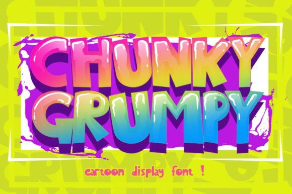 Chunky Grumpy: A Font That Elevates Brand Identity