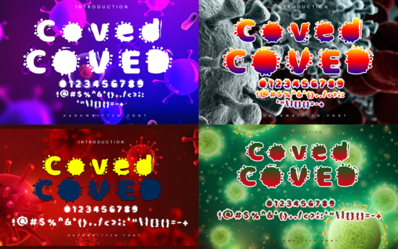 Coved Font for Eye-Catching Digital Designs