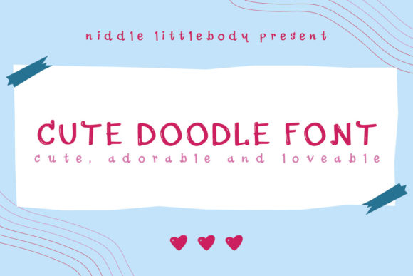 Cute Doodle: A Playful Display Font for Modern Web Design