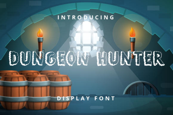 Dungeon Hunter: A Playful Font for Bold Campaigns