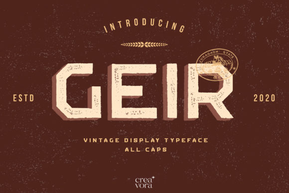 Geir Font for Bold Brand Visuals