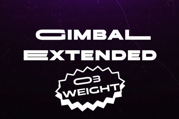 Gimbal Extended: A Modern Display Font for Editorial Design