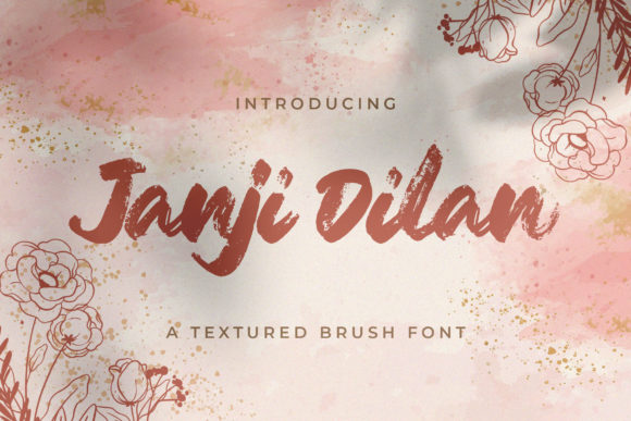 Janji Dilan: A Cool Display Font for Business Branding