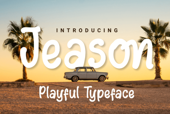 Jeason: A Playful Display Font for Modern Web Design