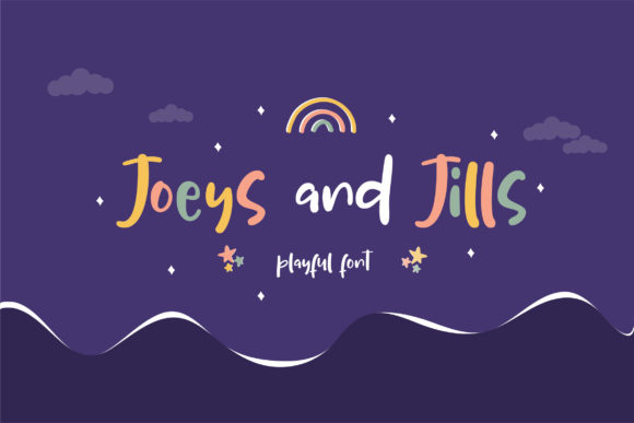 Joeys and Jills: A Playful Display Font for Web Design