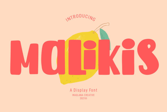 Malikis Font for Bold Web Design