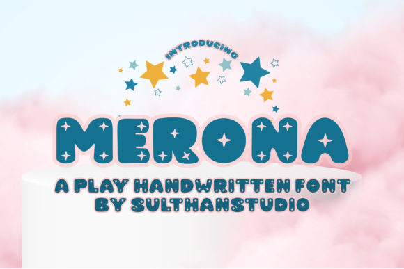 Merona: A Playful Display Font for Bold Brand Moments