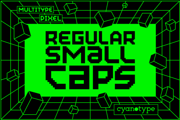 MultiType Pixel: A Display Font for Bold Branding