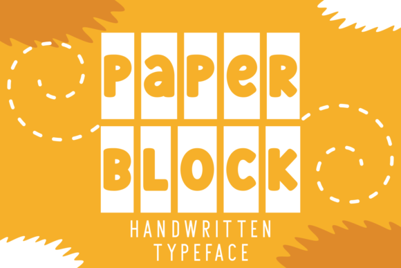 Paper Block Display Font Review