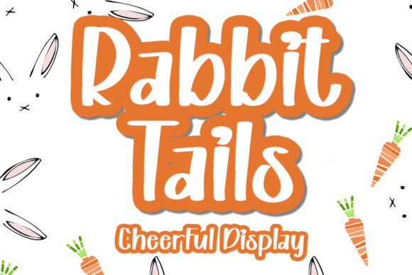 Rabbit Tails Font for Handmade Creations