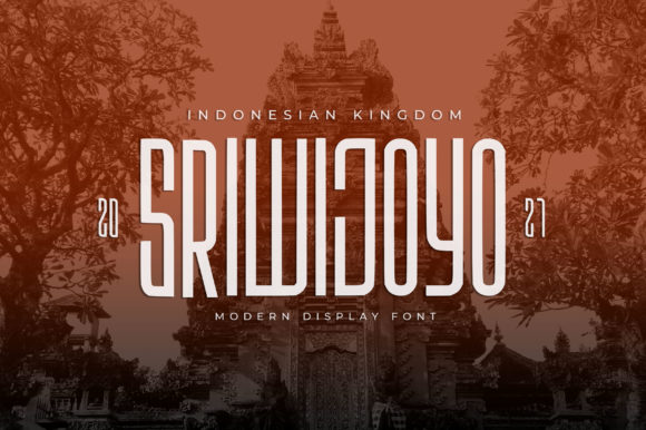 Sriwijoyo Font for Modern Campaigns