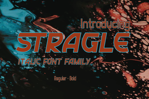 Stragle: A Bold Display Font for High-Impact Campaigns