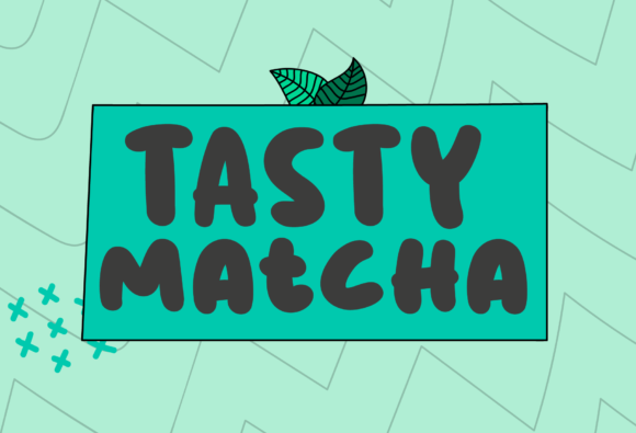 Tasty Matcha: A Fun and Friendly Display Font