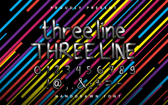 Three Line: A Display Font That Elevates Digital Campaigns