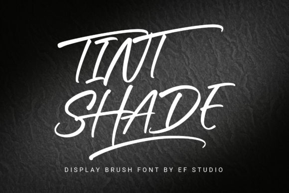 Tint Shade: A Cool Display Font for Modern Campaigns